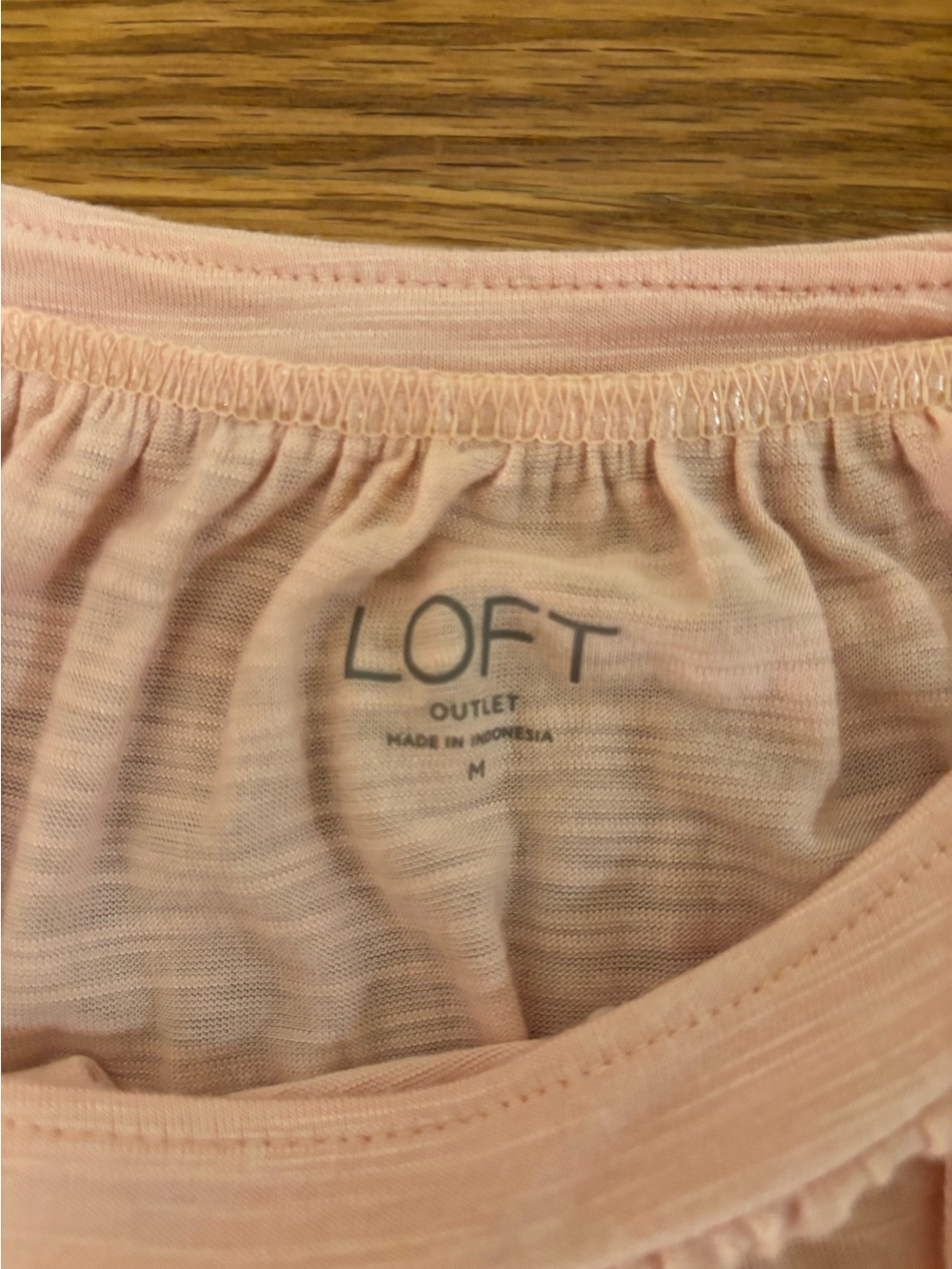Loft outlet Pink and Black/cream Sleeveless Blouson Tank Tops - Picture 5 of 11